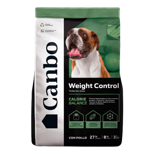 Canbo Dog Balance Weight Control Todas las Razas Pollo 15Kg