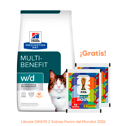 Hills PD Feline W/D Control de Peso para Diabetes 1.8Kg