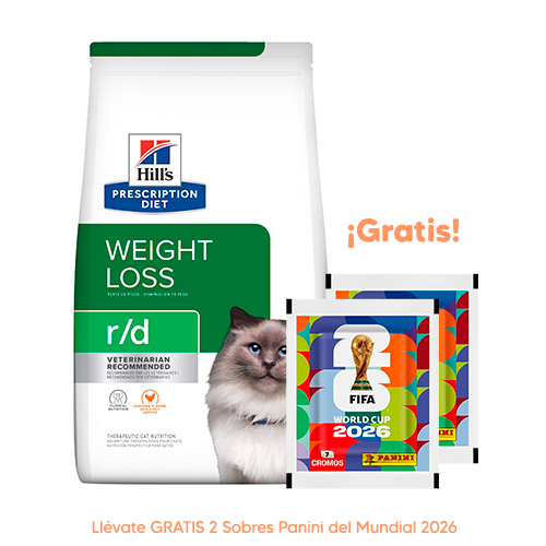 Hills PD Feline R/D Reducción de Peso de Pollo 1.8Kg