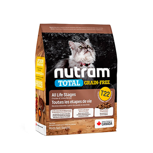 Nutram Cat T22 Grain Free Chicken & Turkey 2Kg