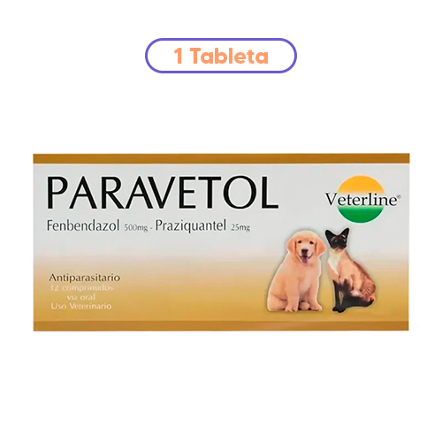 Antiparasitario Paravetol 1 Tableta