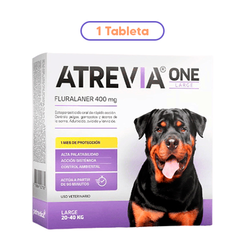 Atrevia One Large Antipulgas para Perro 20-40Kg 1 Tableta