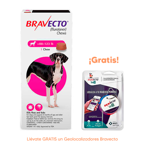 Brit Care Dog As Mini Grain Free Light & Sterilised Rabbit & Salmón 2Kg Bravecto Tableta Antipulgas para Perros de 40 a 56kg x1 Tableta
