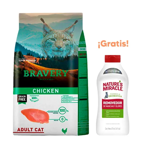 Bravery Gato Adulto Chicken