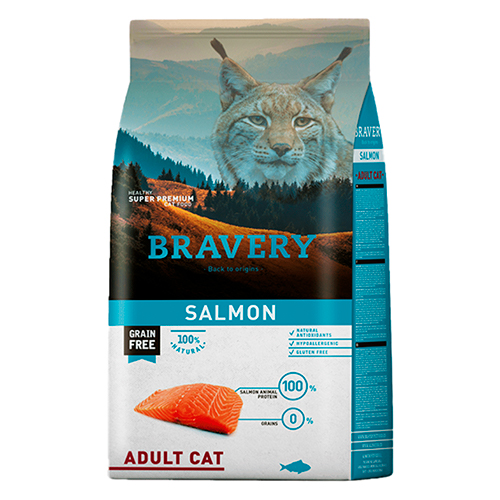 Gran Plus Gato Adulto Castrado Carne y Arroz de 3Kg Bravery Gato Adulto Salmón 7kg