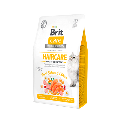 Brit Care Cat Haircare Healthy & Shiny Coat 2kg