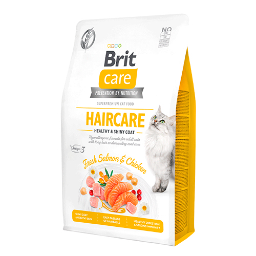 Brit Care Cat Haircare Healthy & Shiny Coat 7kg