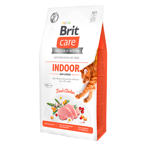 Brit Care Cat Indoor Anti-Stress Chicken Brit Care Cat Indoor Anti-Stress Chicken 7kg