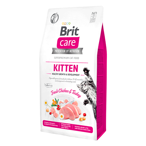 Brit Care Cat Kitten Healthy Growth & Development Chicken & Turkey 7kg