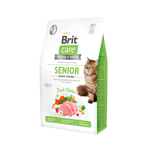 Brit Care Cat Senior Weight Control 2Kg