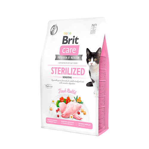 Brit Care Cat Sterilized Sensitive Grain Free 2Kg