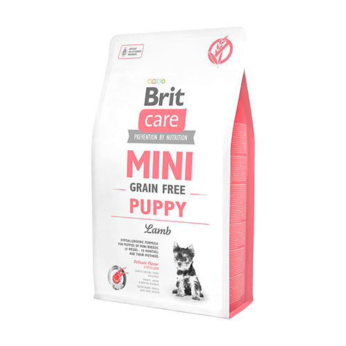 Brit Care Dog As Mini Grain Free Puppy Lamb 2Kg