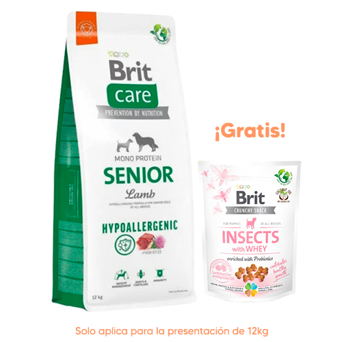 Brit Care Dog Senior Lamb & Rice 12kg