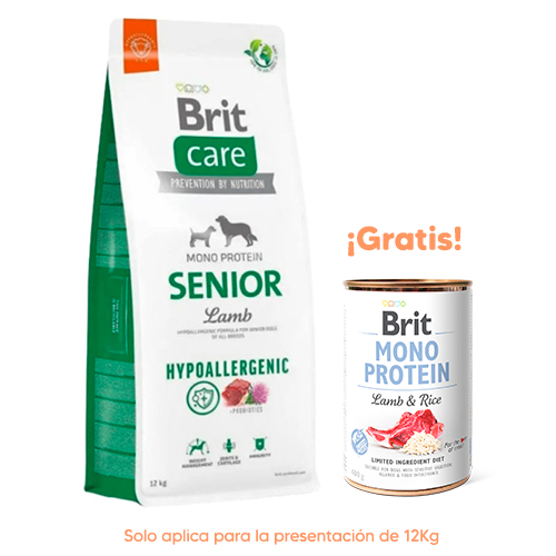 Brit Care Dog Senior Lamb & Rice 12kg