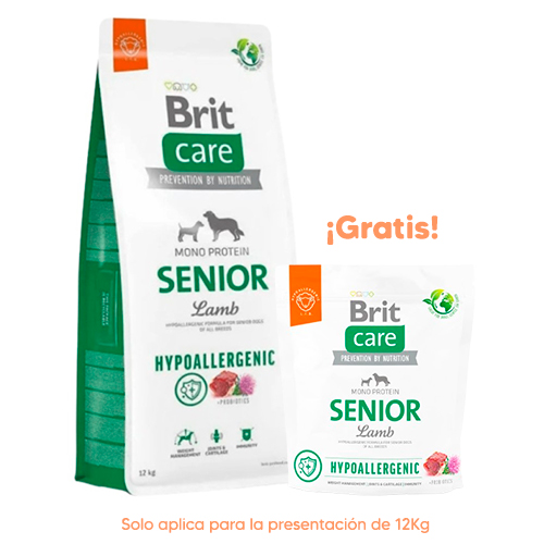 Brit Care Dog Senior Lamb & Rice 12kg
