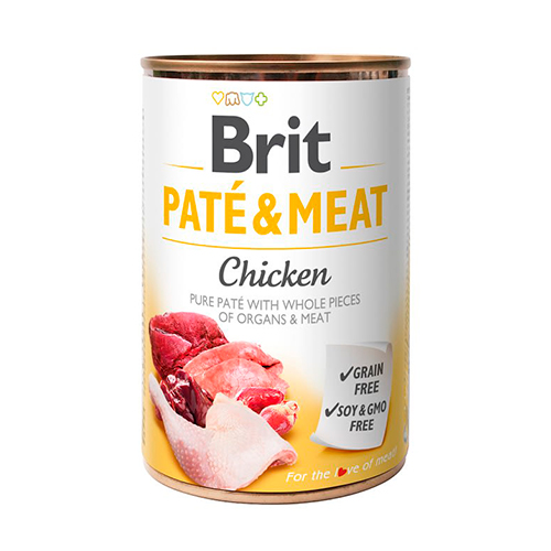 Brit Lata Pate & Meat Chicken 400Gr