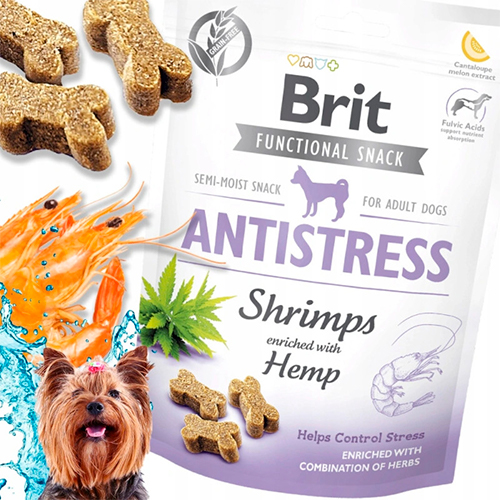 Brit Snack Antistress Shrimps 150Gr