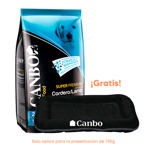 Canbo Dog Cachorro Cordero Razas Medianas y Grandes 15kg