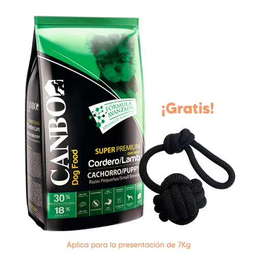 Canbo Dog Cachorro Cordero Razas Pequeñas 7kg