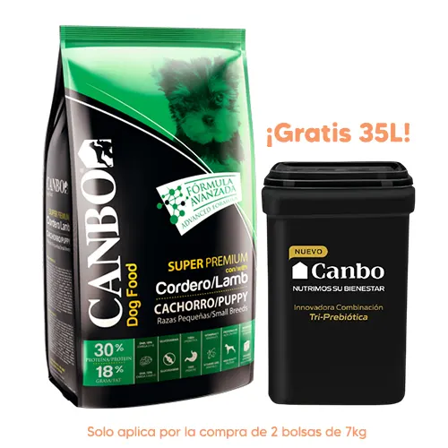 Canbo Dog Cachorro Cordero Razas Pequeñas 7kg