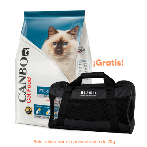 Canbo Gato Adulto Esterilizado Salmón y Arroz 7kg