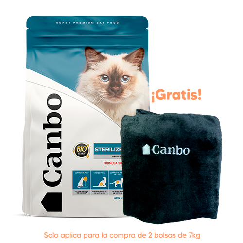 Canbo Gato Adulto Esterilizado Salmón y Arroz