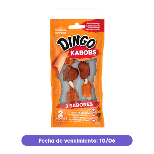 Dingo para Perros Kabobs Larga Duración 2 Unidades