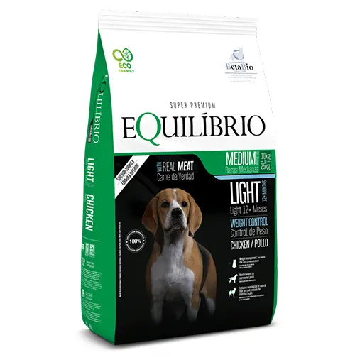Equilibrio Perro Adulto Razas Medianas Light Pollo 15Kg Equilibrio Perro Adulto Razas Medianas Light Pollo 15Kg