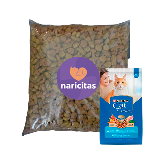 Granel Cat Chow Adulto Delicias de Pescado 500Gr