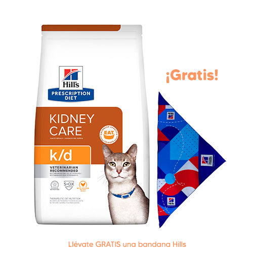 Hills Feline k/d Cuidado Renal de Pollo 1.81Kg