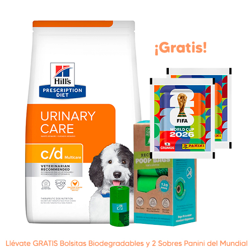 Hills PD Canine C/D Cuidado Urinario de Pollo 3.85Kg