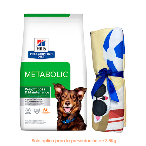 Hills PD Canine Metabolic de Pollo 3.5kg