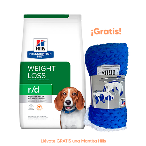 Hills PD Canine r/d Reducción de Peso Pollo 3.85Kg
