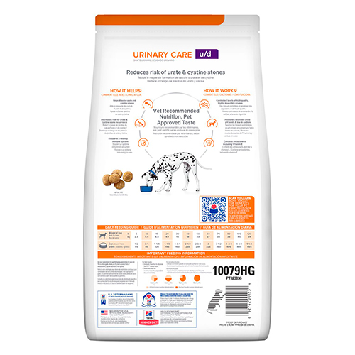 Hills PD Canine U/D Cuidado Urinario de Pollo 3.85Kg