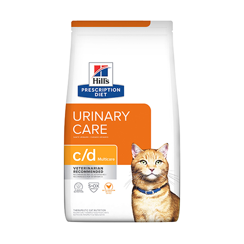 Hills PD Feline C/D Multicare Cuidado Urinario de Pollo 1.8Kg