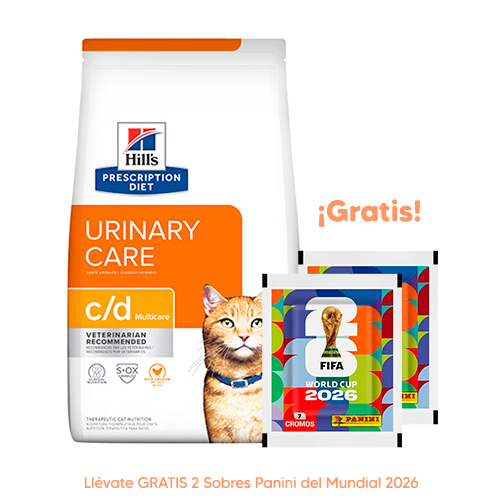 Hills PD Feline C/D Multicare Cuidado Urinario de Pollo 1.8Kg