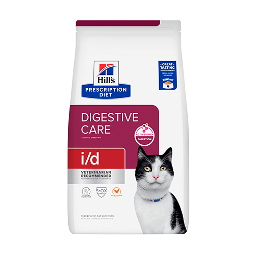 Hills PD Feline I/D Cuidado Digestivo de Pollo 1.8Kg