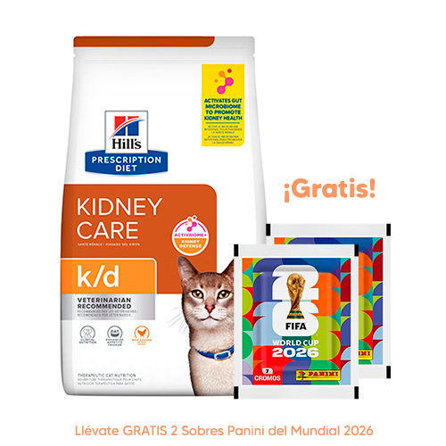 Hills PD Feline K/D Cuidado Renal de Pollo 1.81Kg