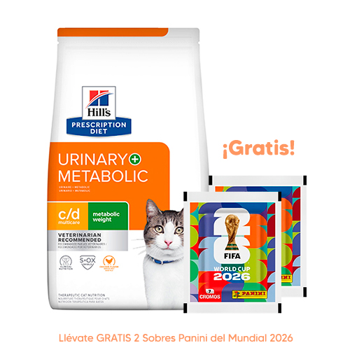 Hills PD Feline Urinary + Metabolic C/D Pollo 2.8Kg