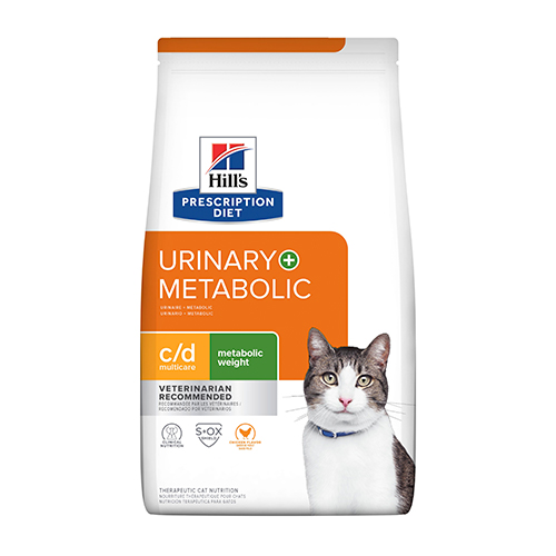 Hills PD Feline Urinary + Metabolic C/D Pollo 2.8Kg