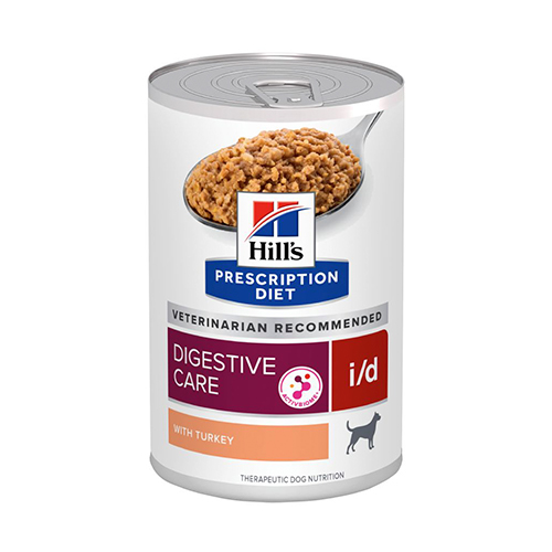 Hills PD Lata Canine I/D Cuidado Digestivo de Pavo 369Gr