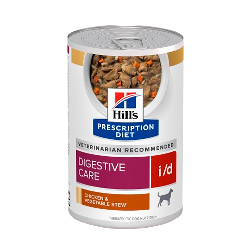 Hills Pd Lata Canine I/D Cuidado Digestivo Estofado 354Gr