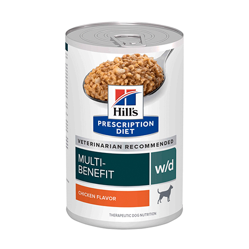 Hills PD Lata Canine w/d Manejo de Diabetes 369Gr