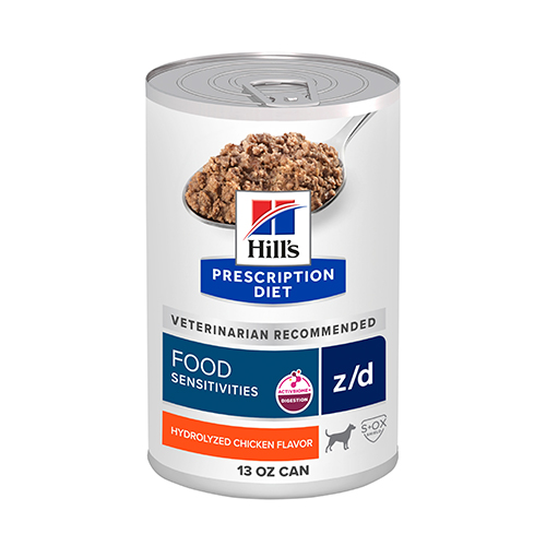 Hills PD Lata Canine Z/D Alergias y Cuidado de la Piel 369Gr