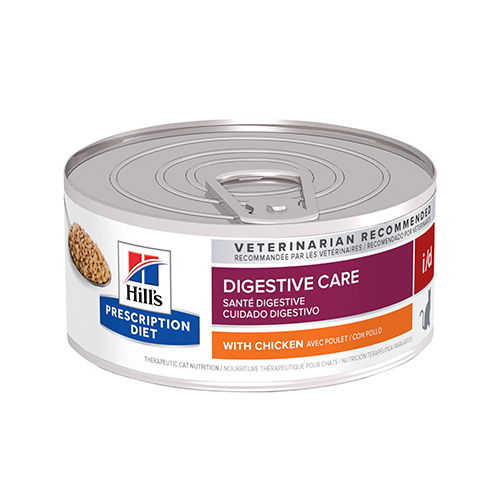 Hills PD Lata Feline I/D Cuidado Digestivo de Pollo 156Gr