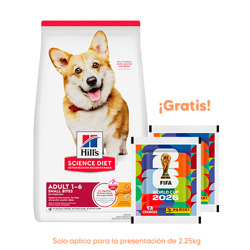 Hills SD Canine Adulto 1-6 Small Bites de Pollo 2.25kg