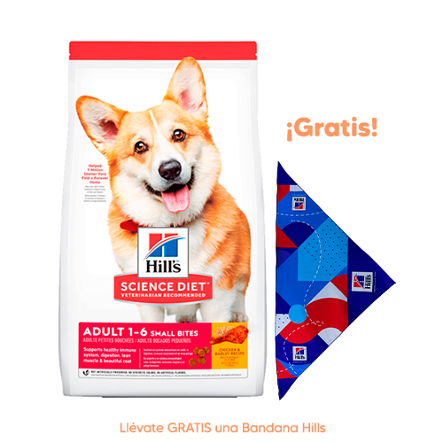 Hills SD Canine Adulto 1-6 Small Bites de Pollo Hills SD Canine Adulto 1-6 Small Bites de Pollo