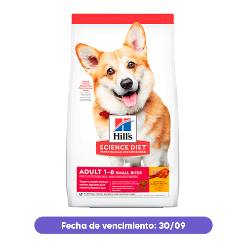 Hills SD Canine Adulto 1-6 Small Bites de Pollo 2.25kg