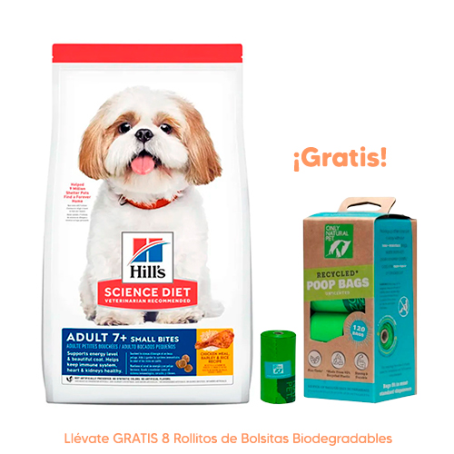 Hills SD Canine Adulto 1-6 Small Bites Cordero y Arroz 2Kg Hills SD Canine Adulto +7 Small Pollo