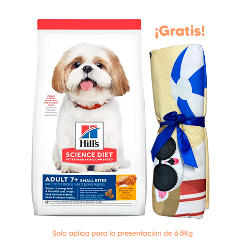 Hills SD Canine Adulto 1-6 Small Bites de Pollo Hills SD Canine Adulto +7 Small Pollo 6.8kg